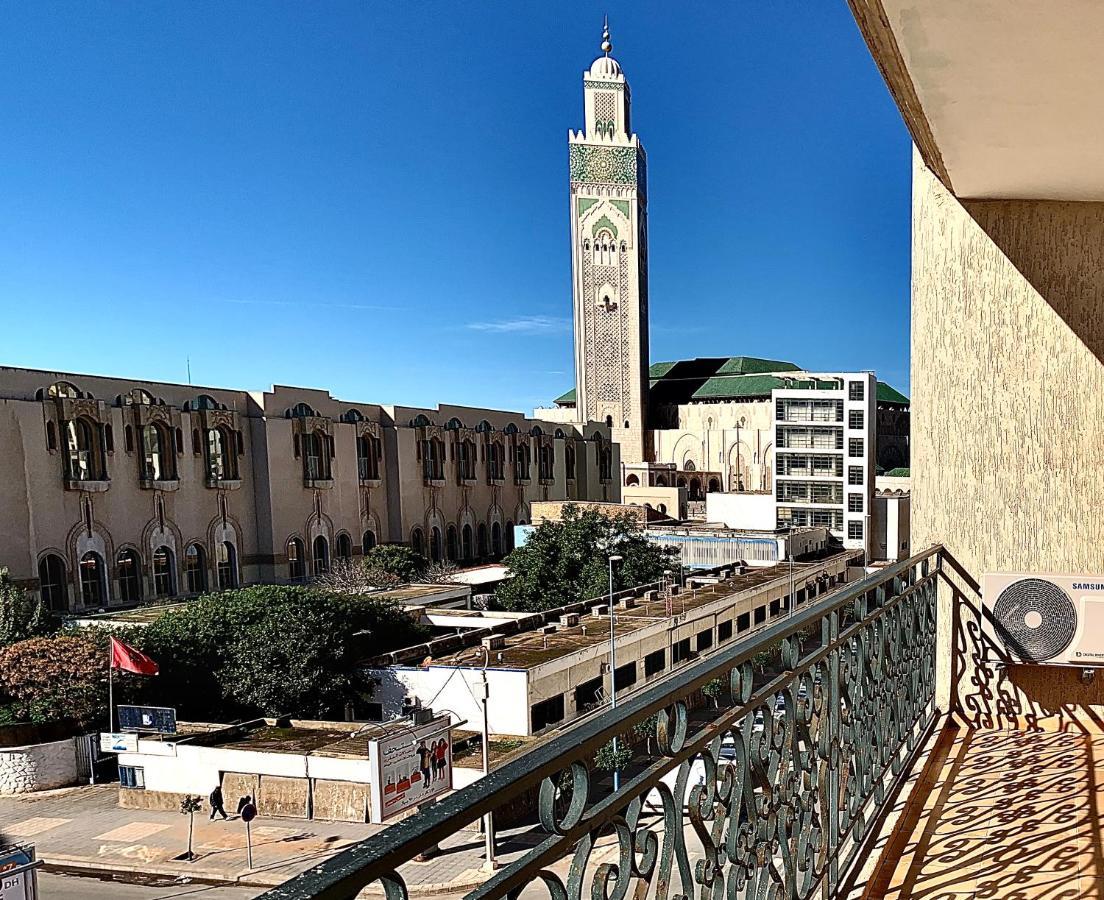 Sab 12 - Amazing View Of The Mosque Hassan. Luxury Apartment. 2 Bedrooms. Kazablanka Dış mekan fotoğraf