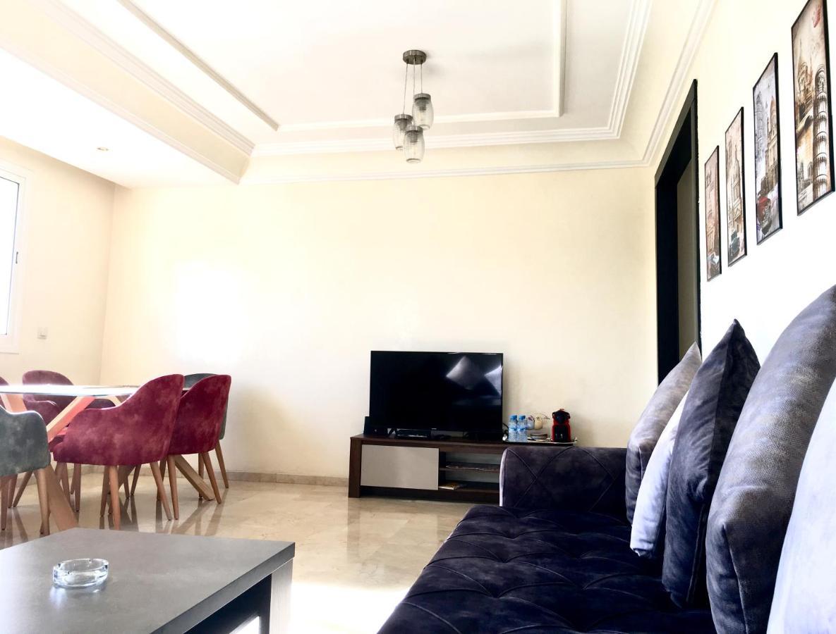 Sab 12 - Amazing View Of The Mosque Hassan. Luxury Apartment. 2 Bedrooms. Kazablanka Dış mekan fotoğraf