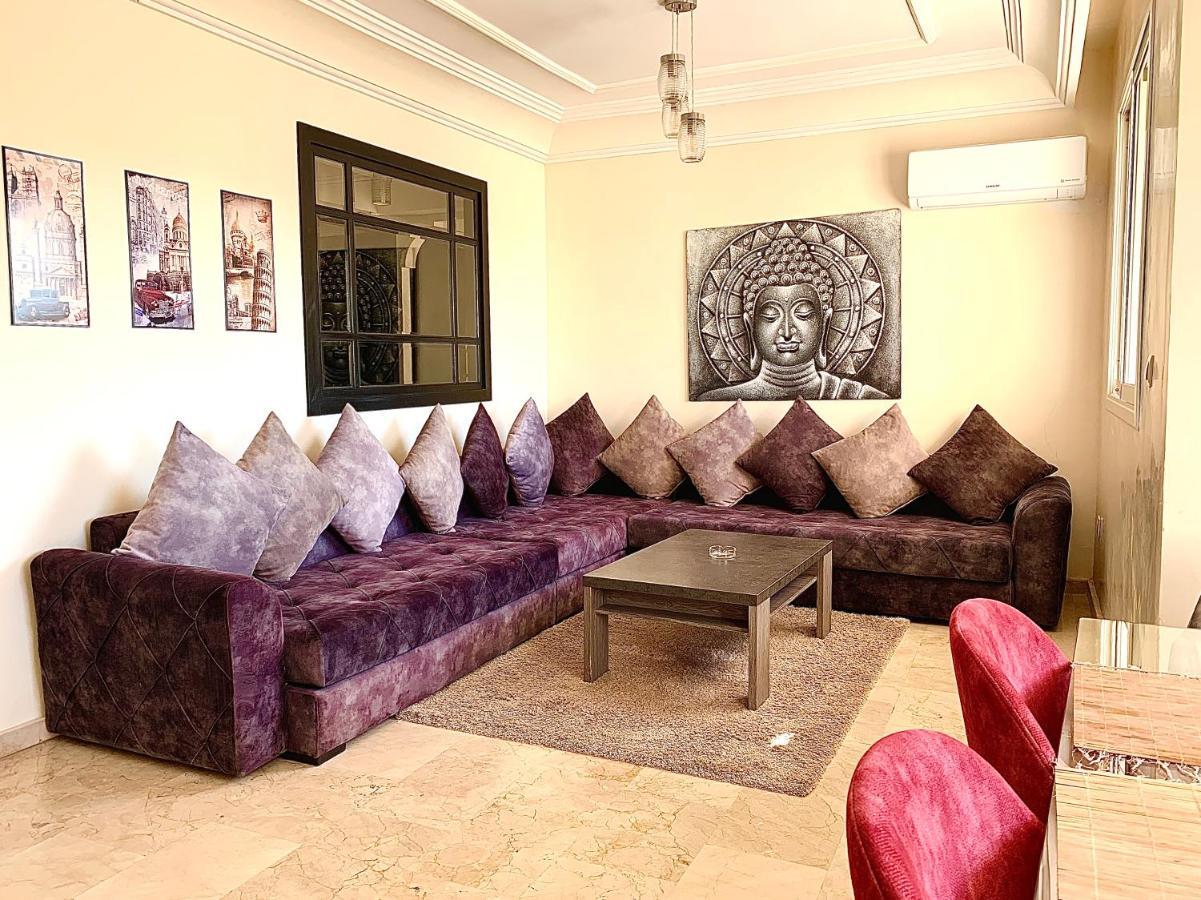 Sab 12 - Amazing View Of The Mosque Hassan. Luxury Apartment. 2 Bedrooms. Kazablanka Dış mekan fotoğraf